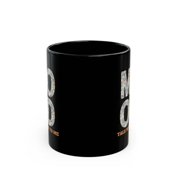 11oz Black Mug