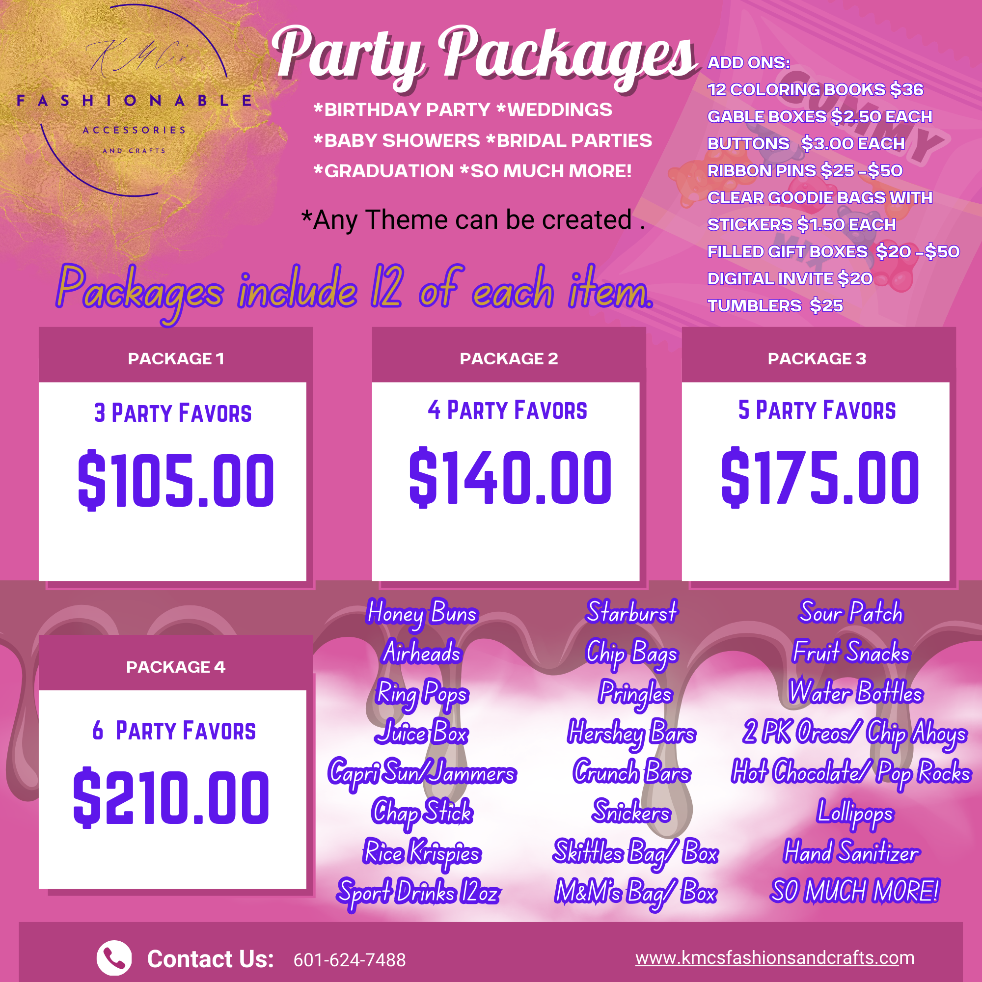 Party Package 1